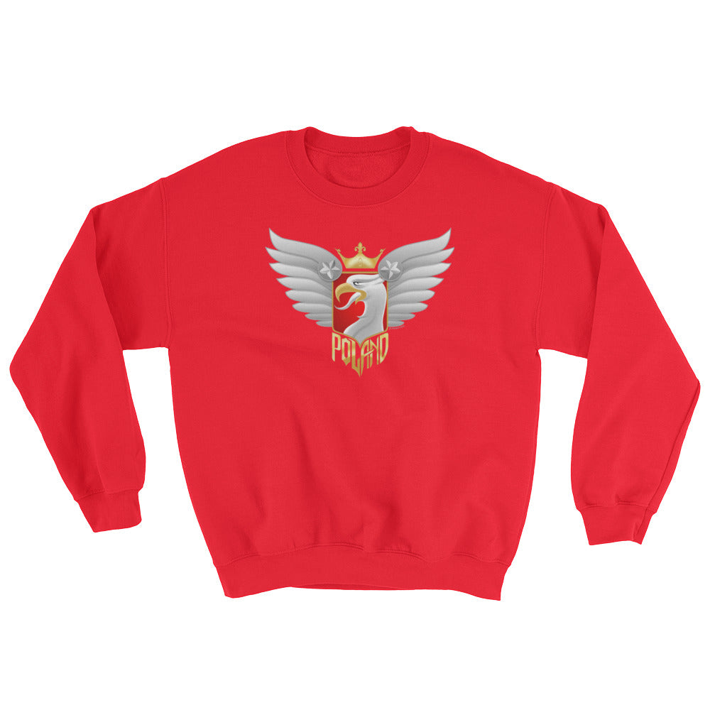 Biker Eagle Crew Neck Sweatshirt