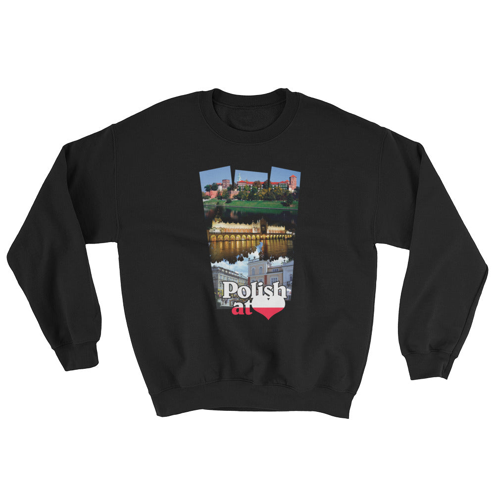 Polish at Heart Crew Neck Sweatshirt