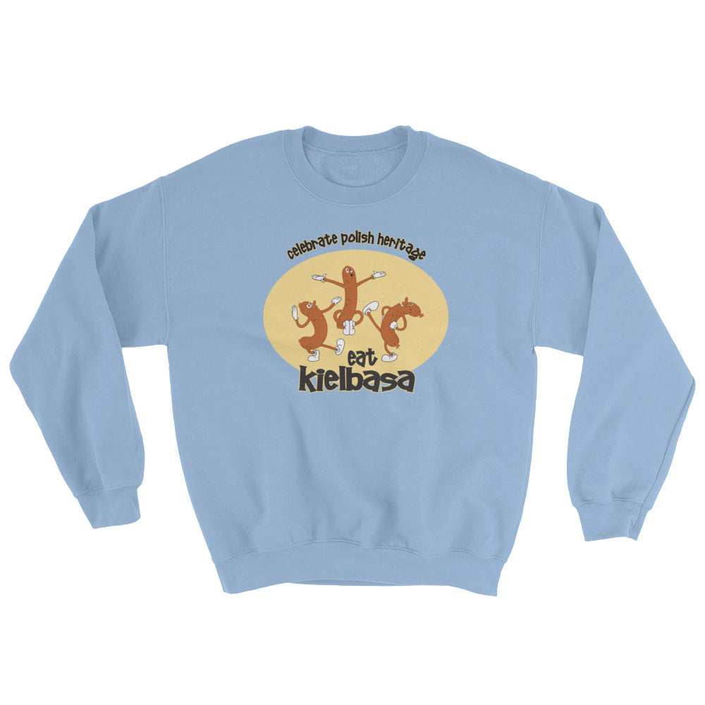 Eat Kielbasa Crew Neck Sweatshirt