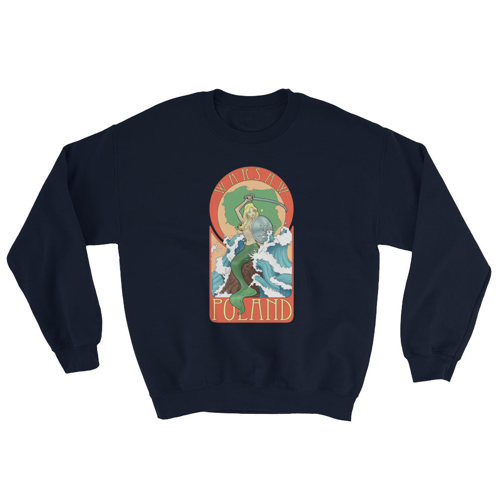 Warsaw Mermaid Crew Neck Sweatshirt