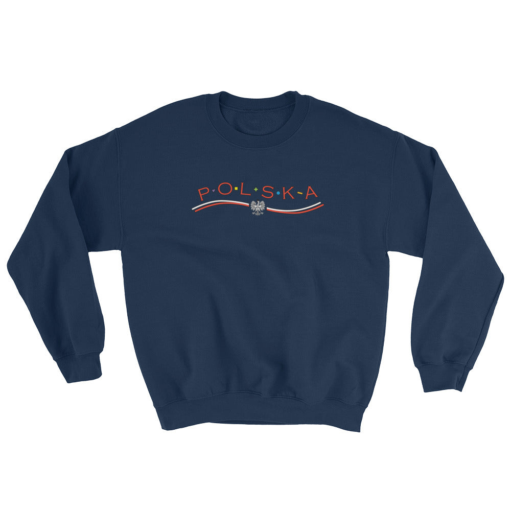 Polska Wave Crew Neck Sweatshirt