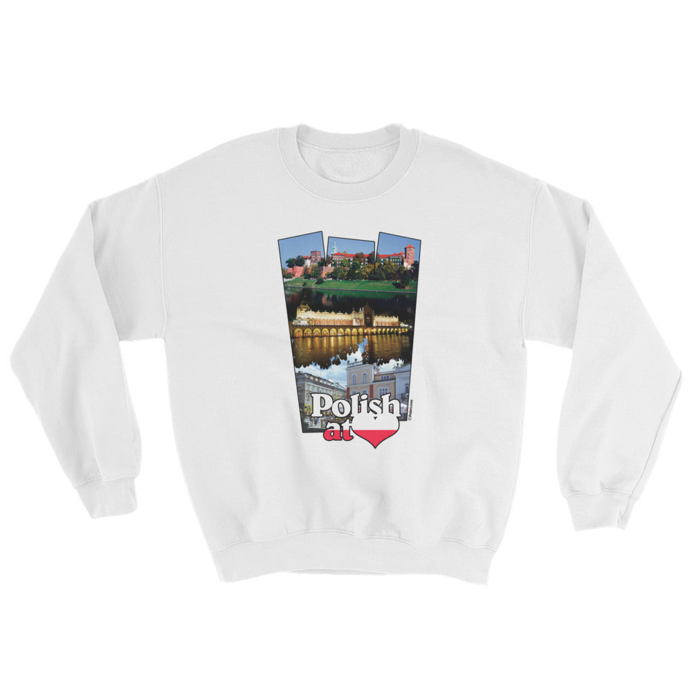 Polish at Heart Crew Neck Sweatshirt