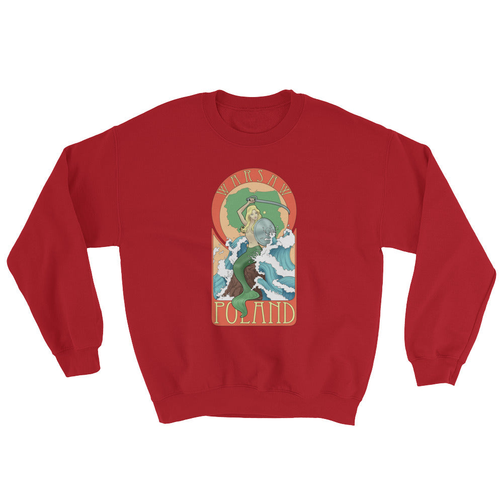 Warsaw Mermaid Crew Neck Sweatshirt
