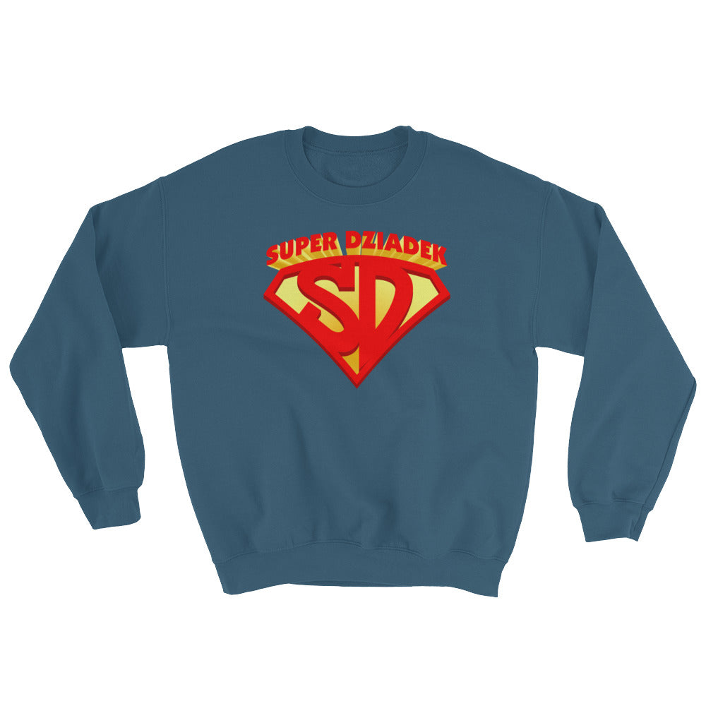 Super Dziadek Crew Neck Sweatshirt