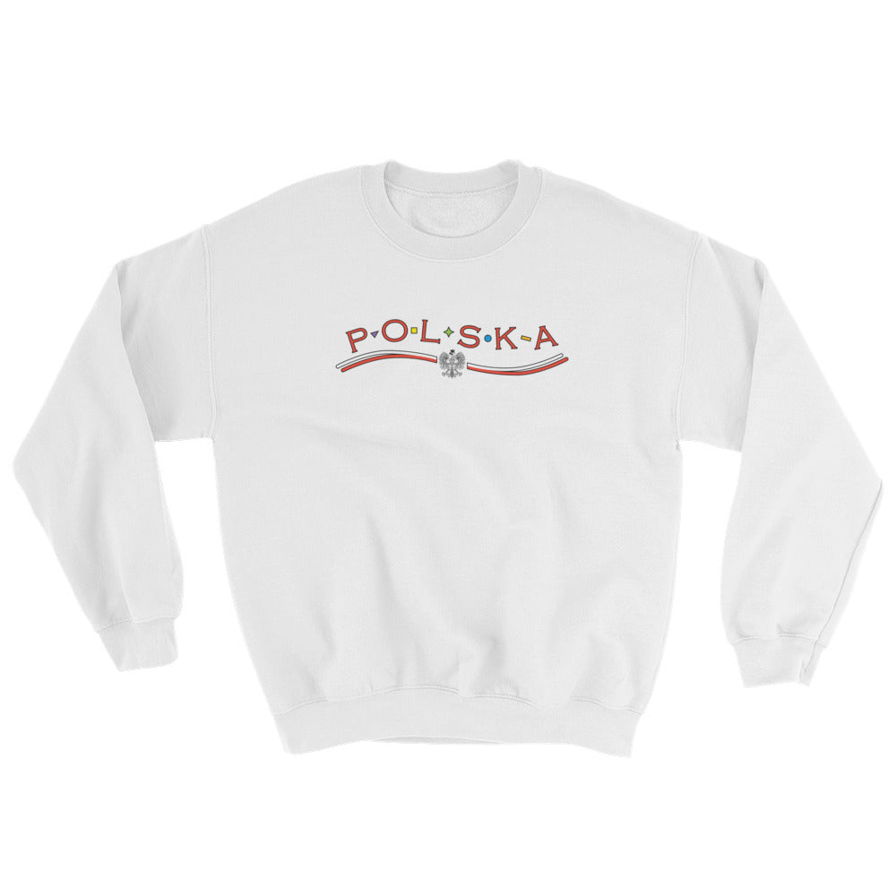 Polska Wave Crew Neck Sweatshirt