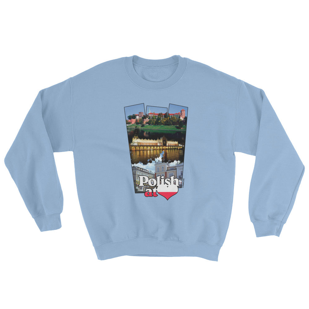 Polish at Heart Crew Neck Sweatshirt
