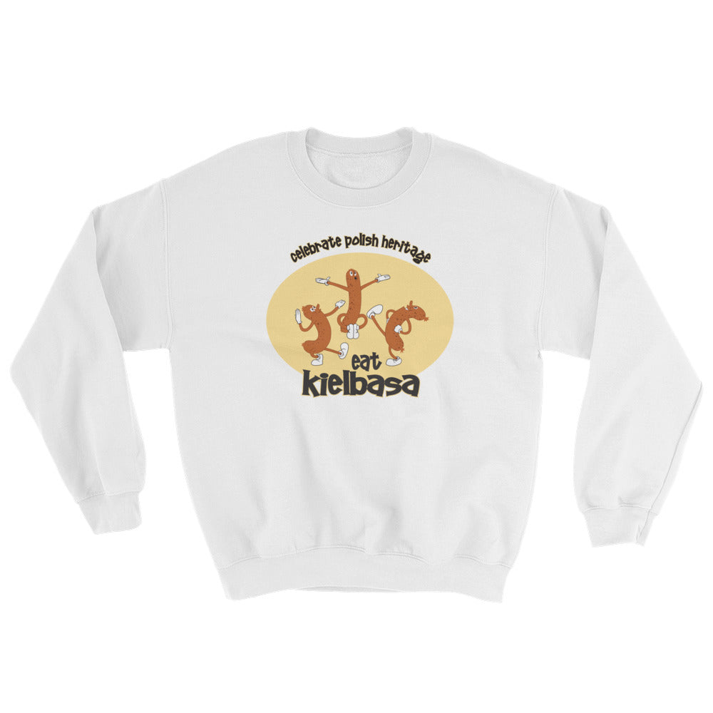 Eat Kielbasa Crew Neck Sweatshirt