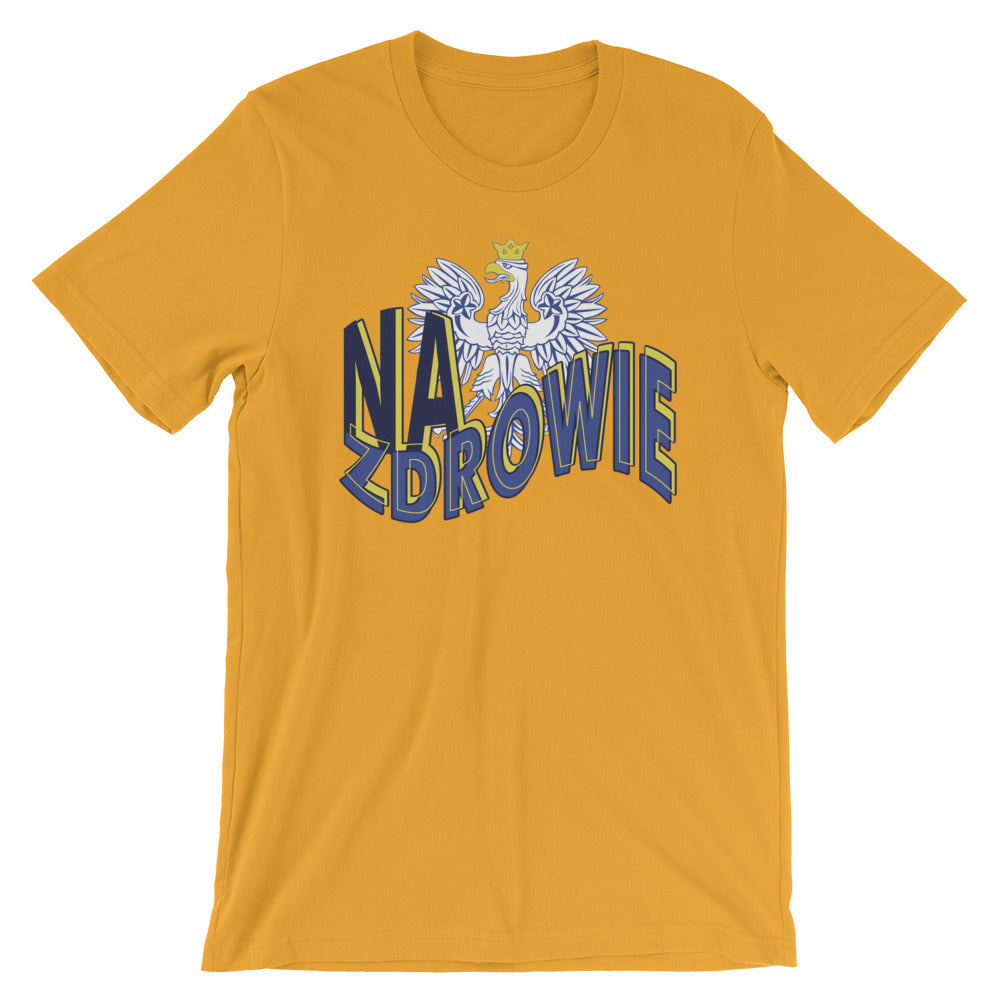 Na Zdrowie with Eagle Short-Sleeve Unisex T-Shirt