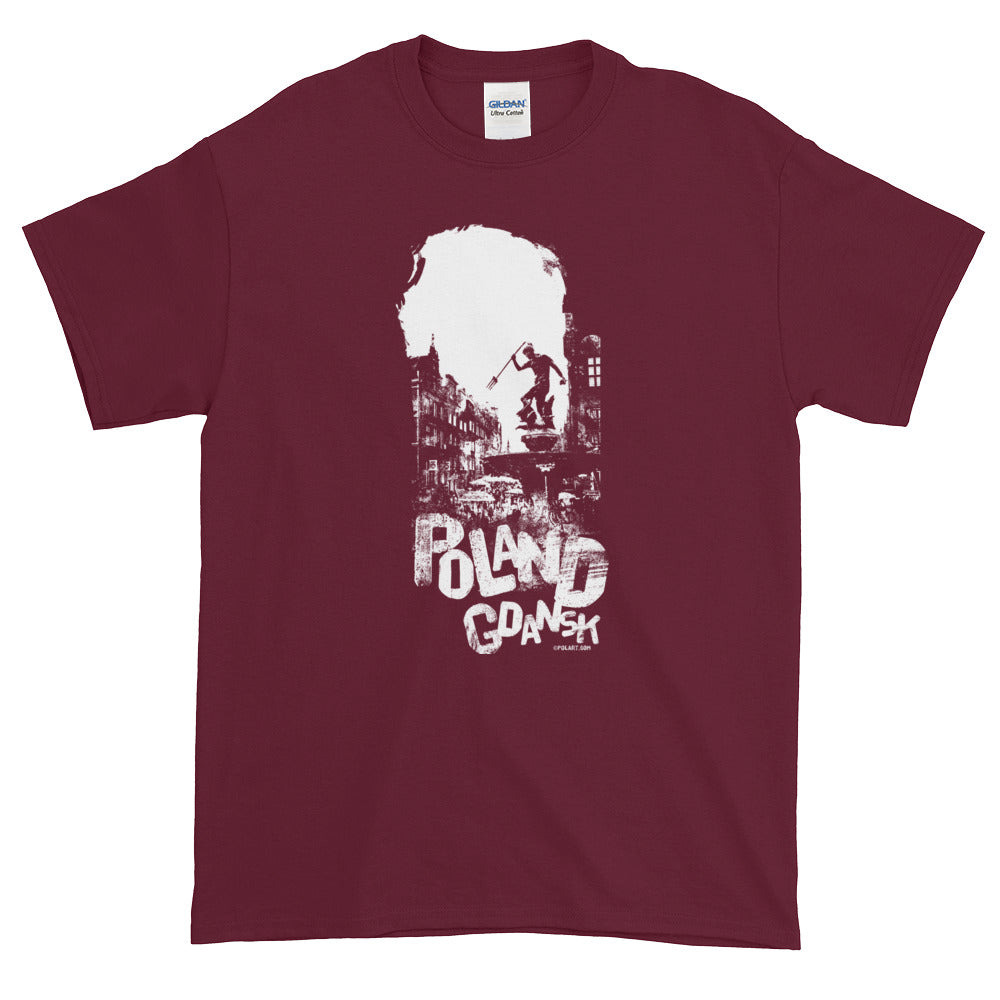Gdansk, Poland Dark Short-Sleeve T-Shirt