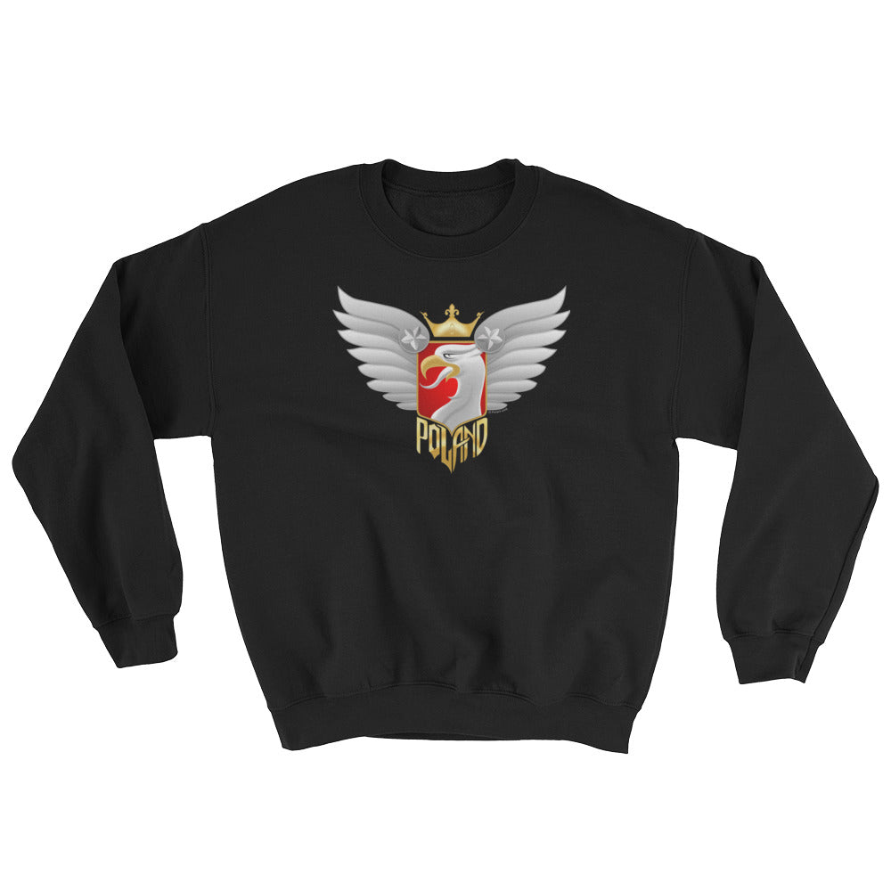 Biker Eagle Crew Neck Sweatshirt