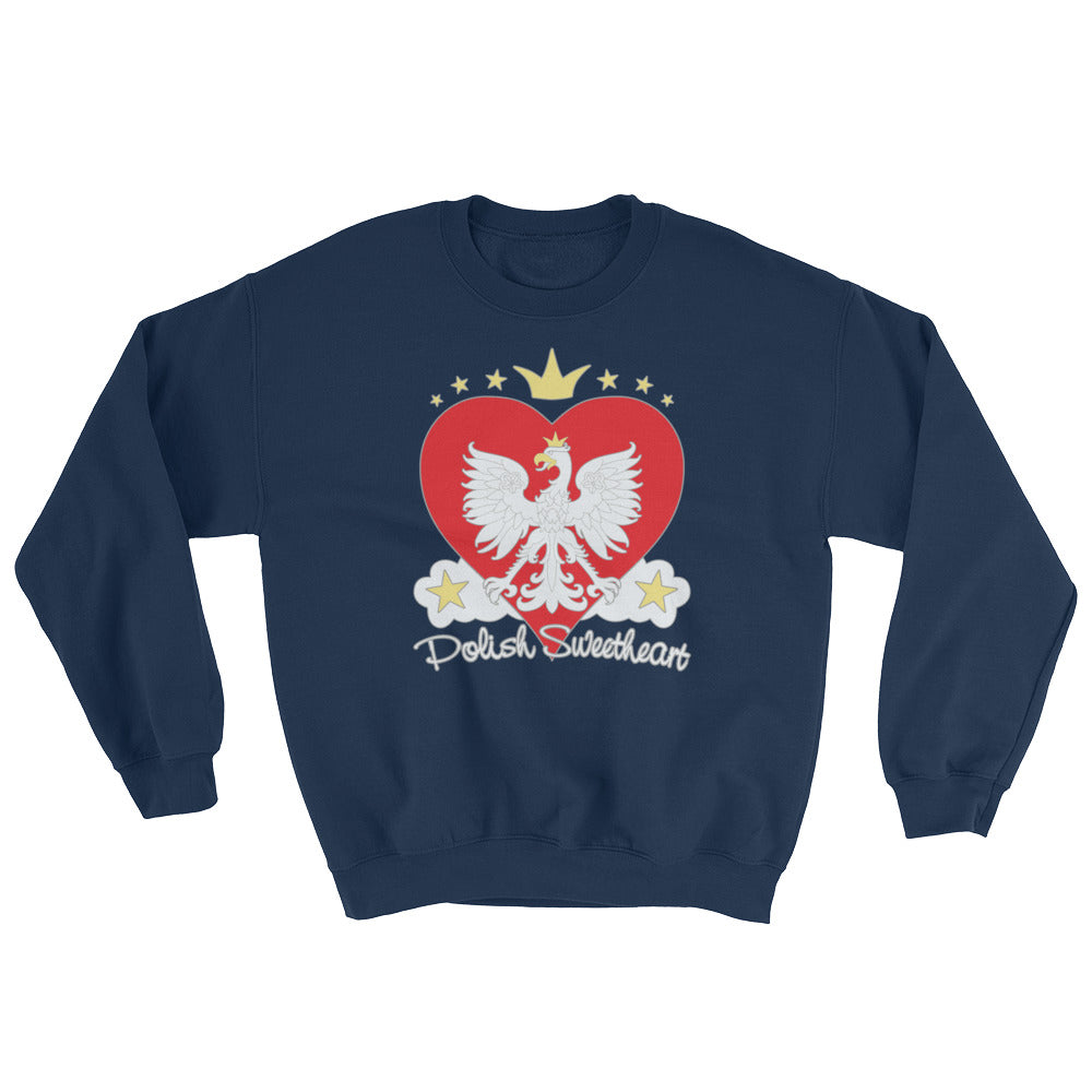 Polish Sweetheart Crew Neck Sweatshirt