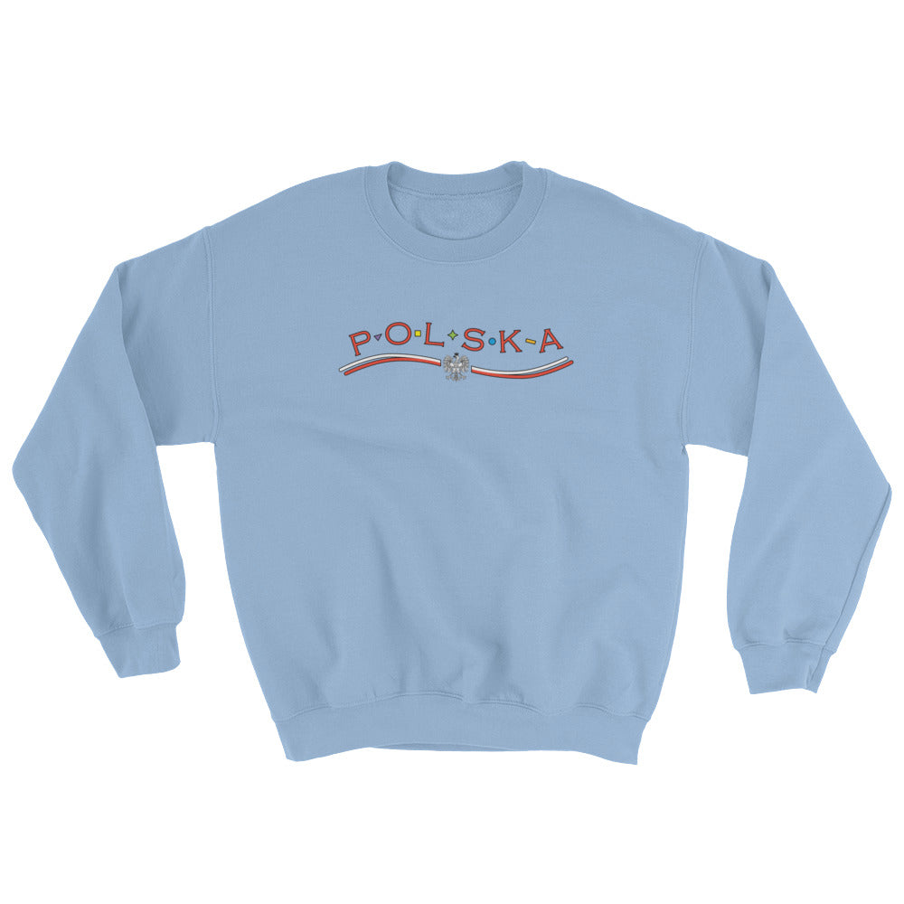 Polska Wave Crew Neck Sweatshirt