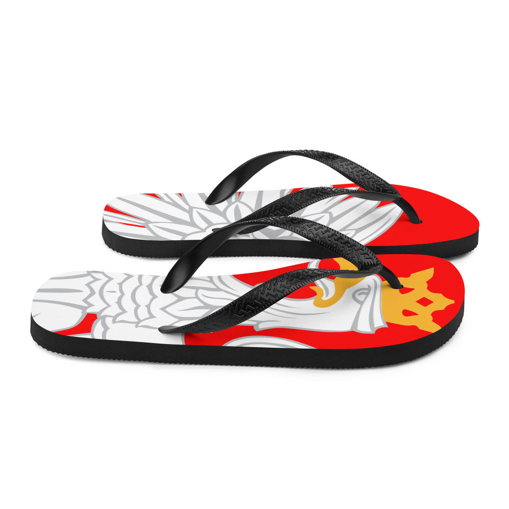 White Eagle Flip-Flops