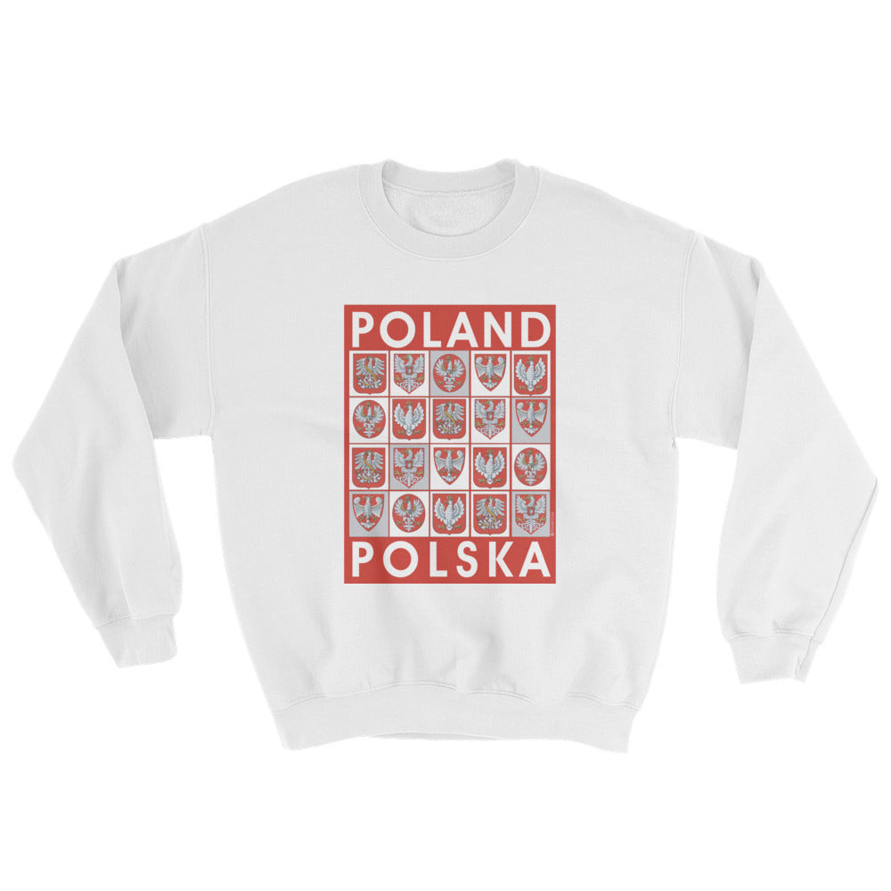 Poland Coat-of-Arms Crew Neck Sweatshirt