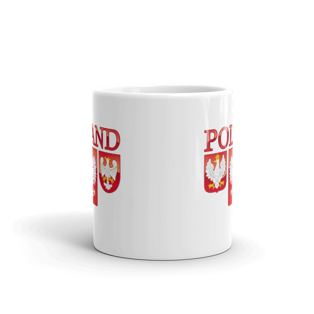 3 Polish Eagle Shields 11oz. Mug