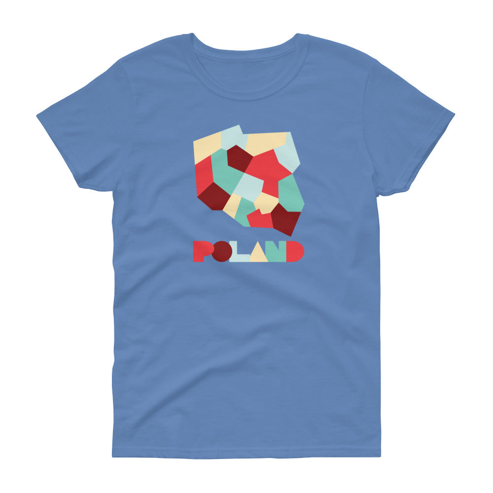 Geometric Poland Women's short sleeve t-shirt