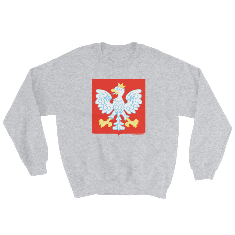 Baby White Eagle Crew Neck Sweatshirt