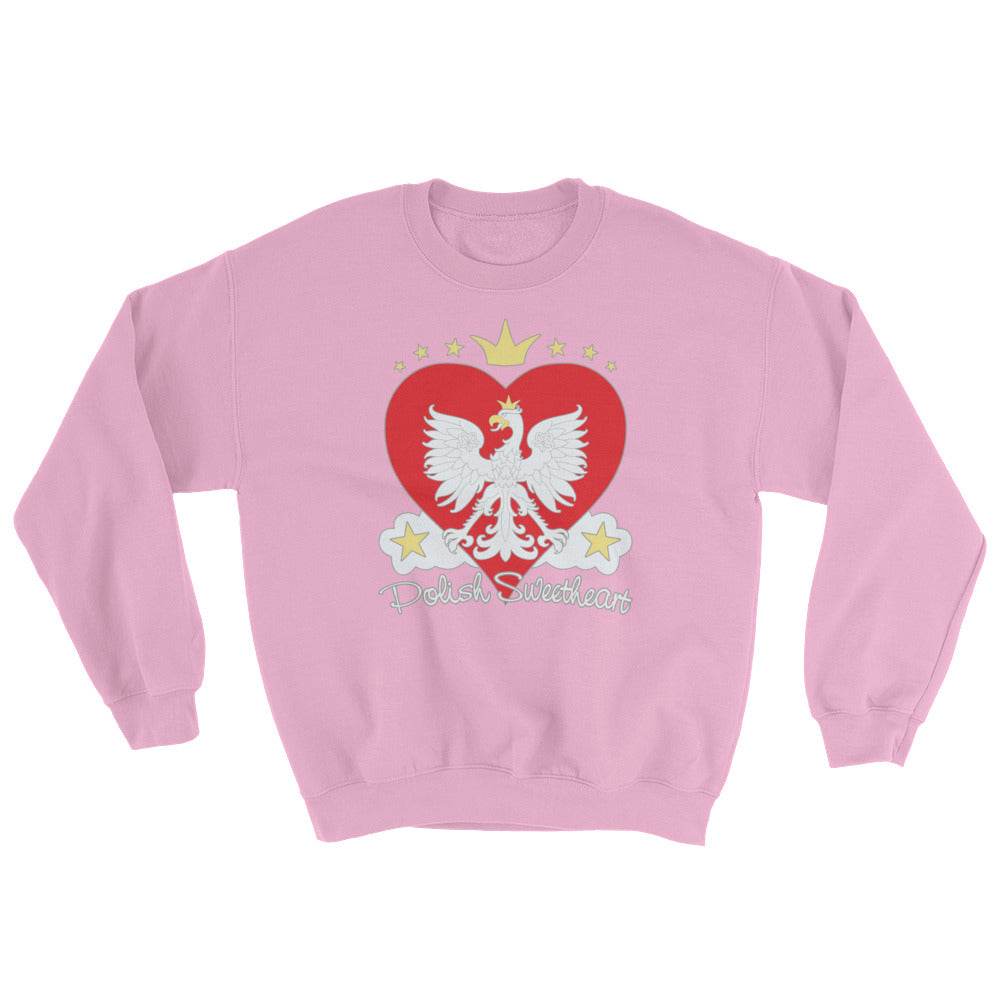 Polish Sweetheart Crew Neck Sweatshirt