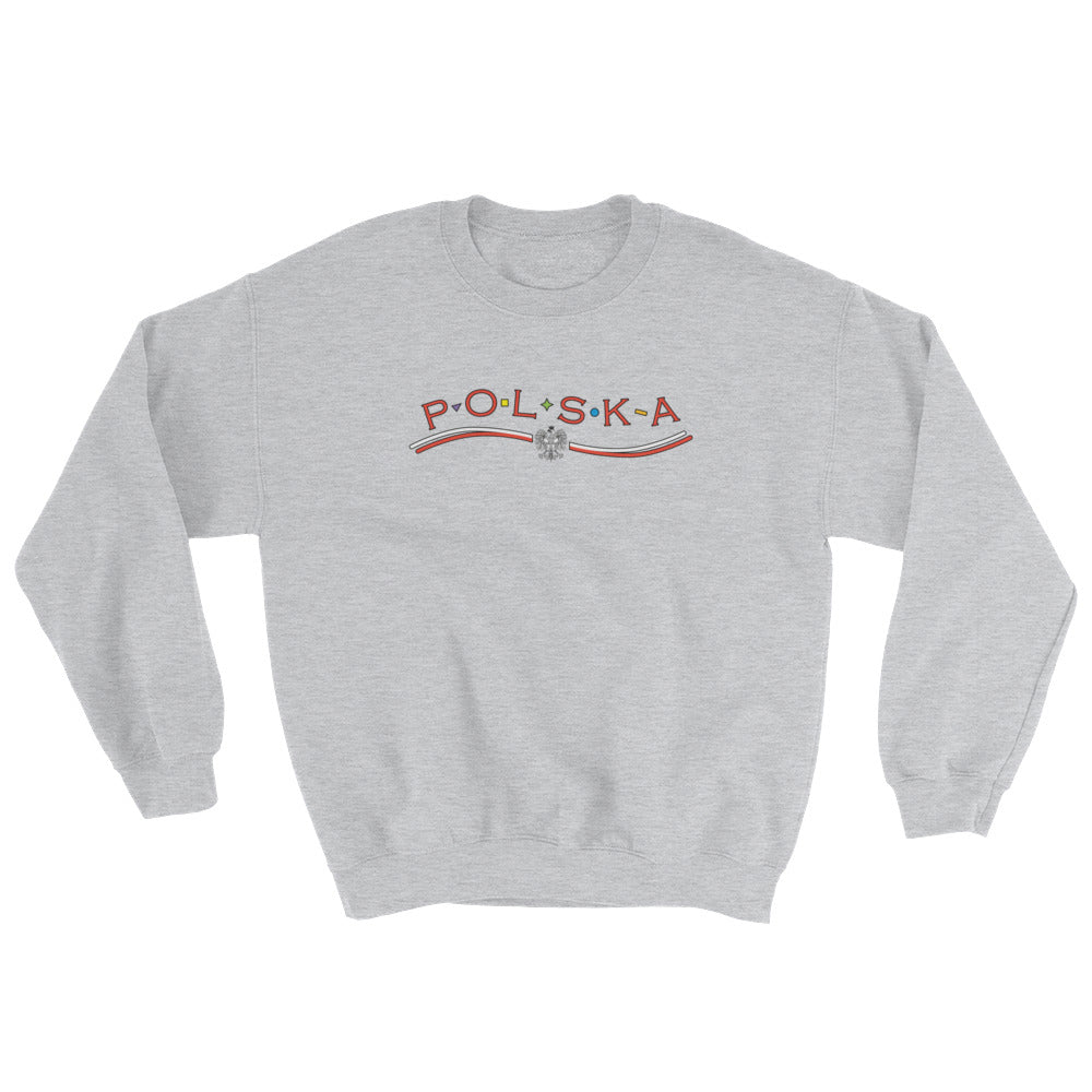Polska Wave Crew Neck Sweatshirt