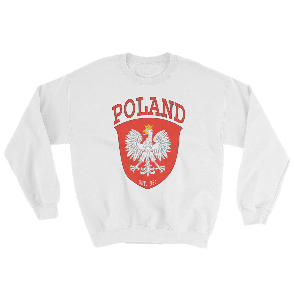 Poland Est. 966 Crew Neck Sweatshirt