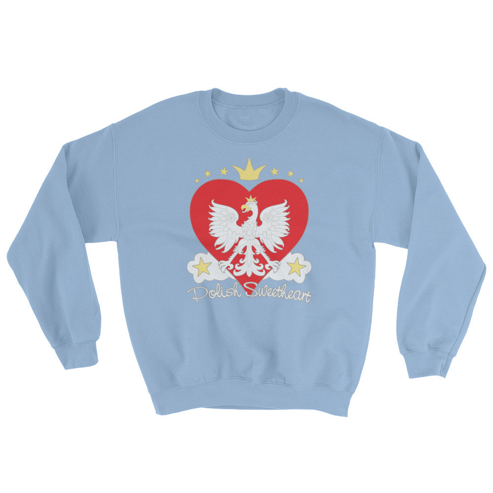 Polish Sweetheart Crew Neck Sweatshirt