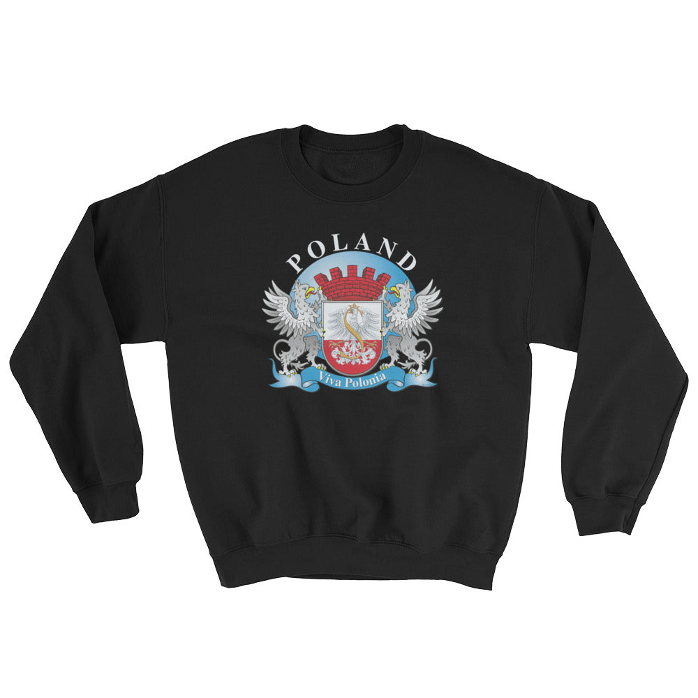 Viva Polonia Crew Neck Sweatshirt