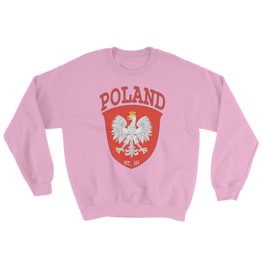 Poland Est. 966 Crew Neck Sweatshirt