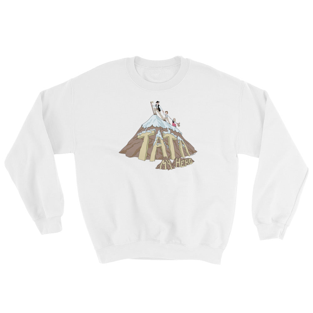 Tata (Dad) My Hero Crew Neck Sweatshirt