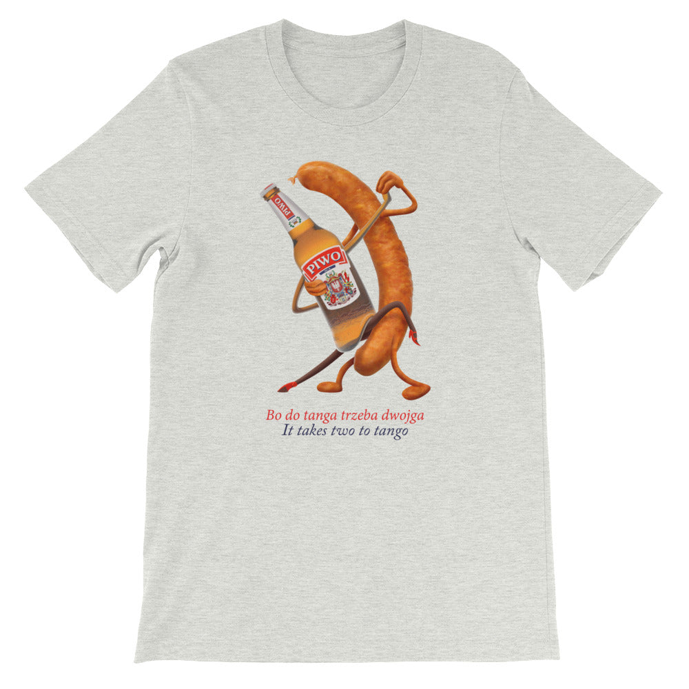 It Takes Two to Tango Light Short-Sleeve Unisex T-Shirt