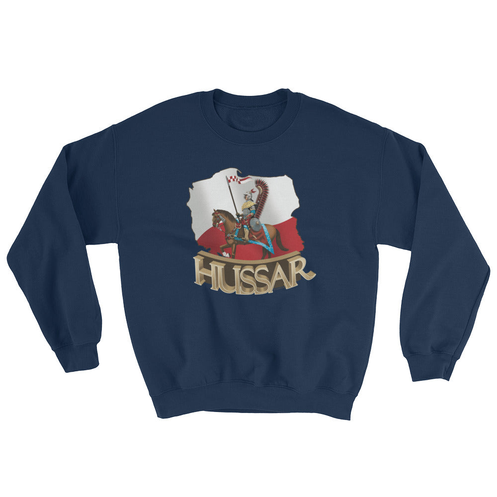 Hussar Map Crew Neck Sweatshirt