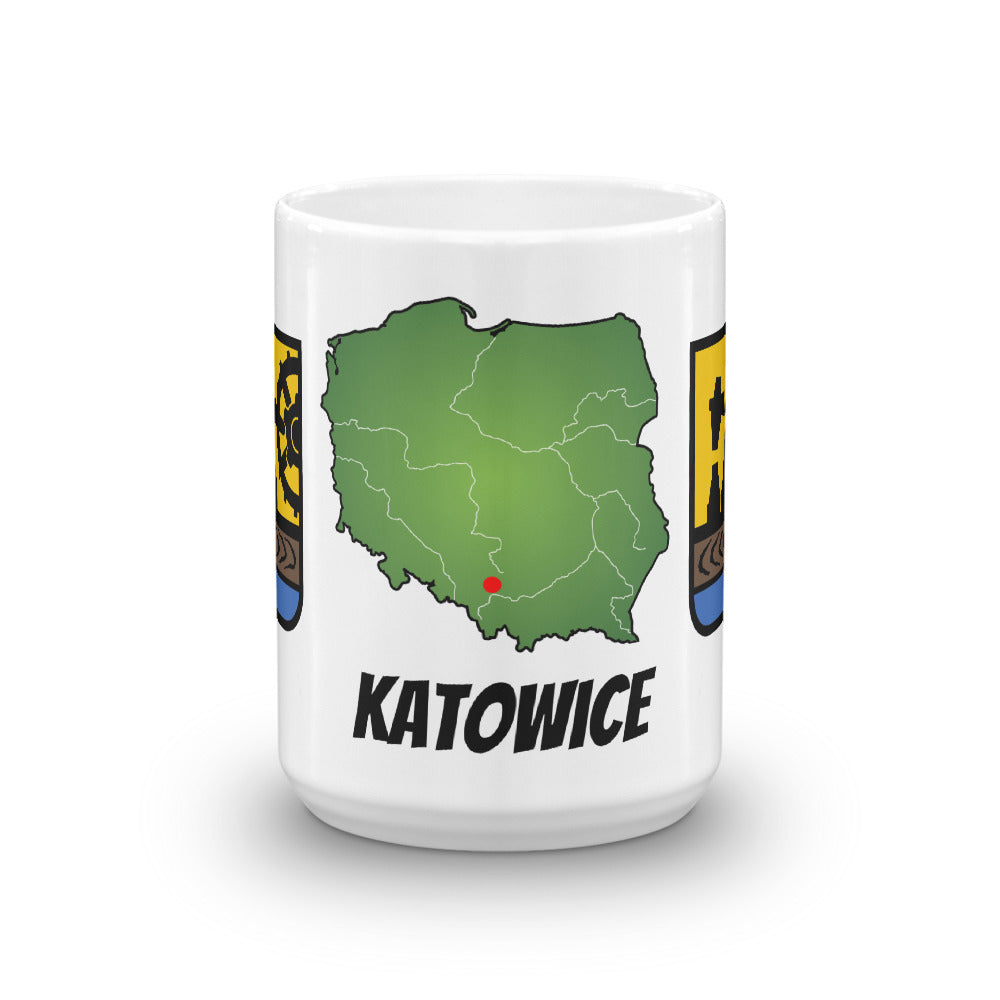 Katowice Coat of Arms Mug