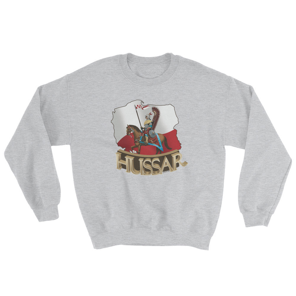 Hussar Map Crew Neck Sweatshirt