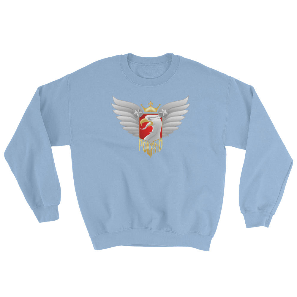 Biker Eagle Crew Neck Sweatshirt