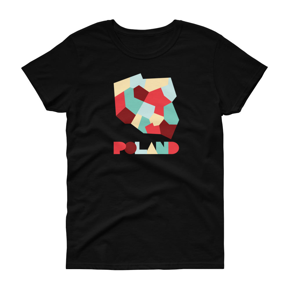 Geometric Poland Women's short sleeve t-shirt
