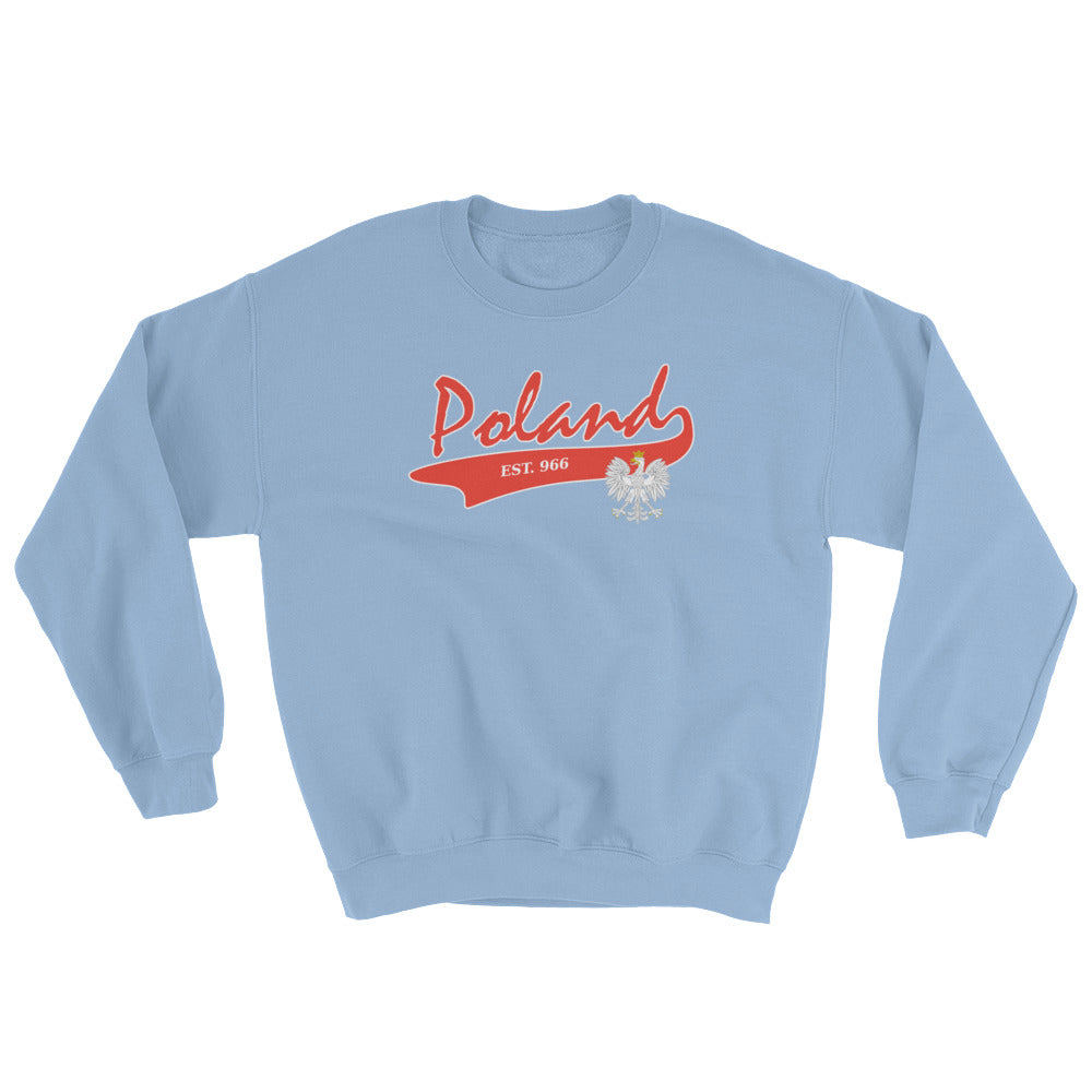Poland College Crew Neck Sweatshirt
