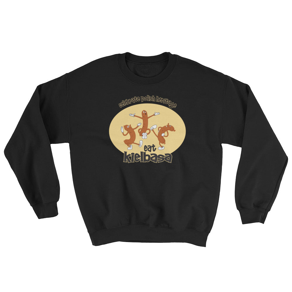 Eat Kielbasa Crew Neck Sweatshirt