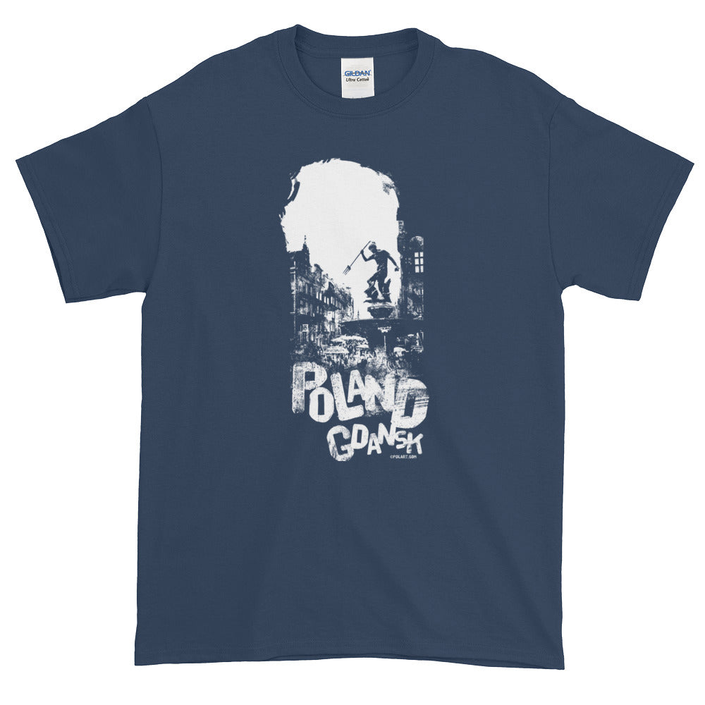 Gdansk, Poland Dark Short-Sleeve T-Shirt