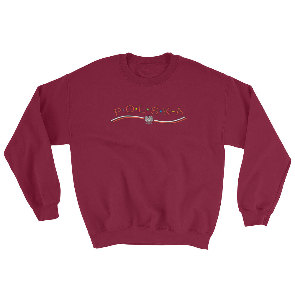 Polska Wave Crew Neck Sweatshirt