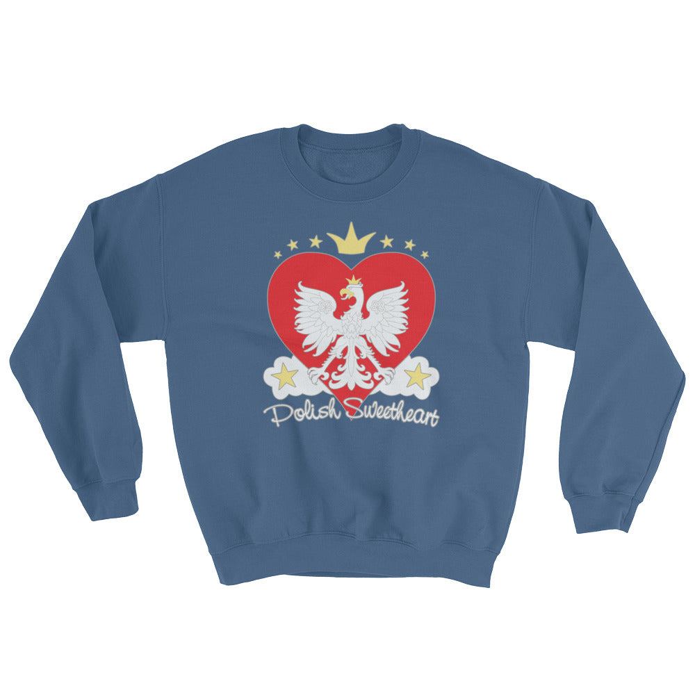 Polish Sweetheart Crew Neck Sweatshirt