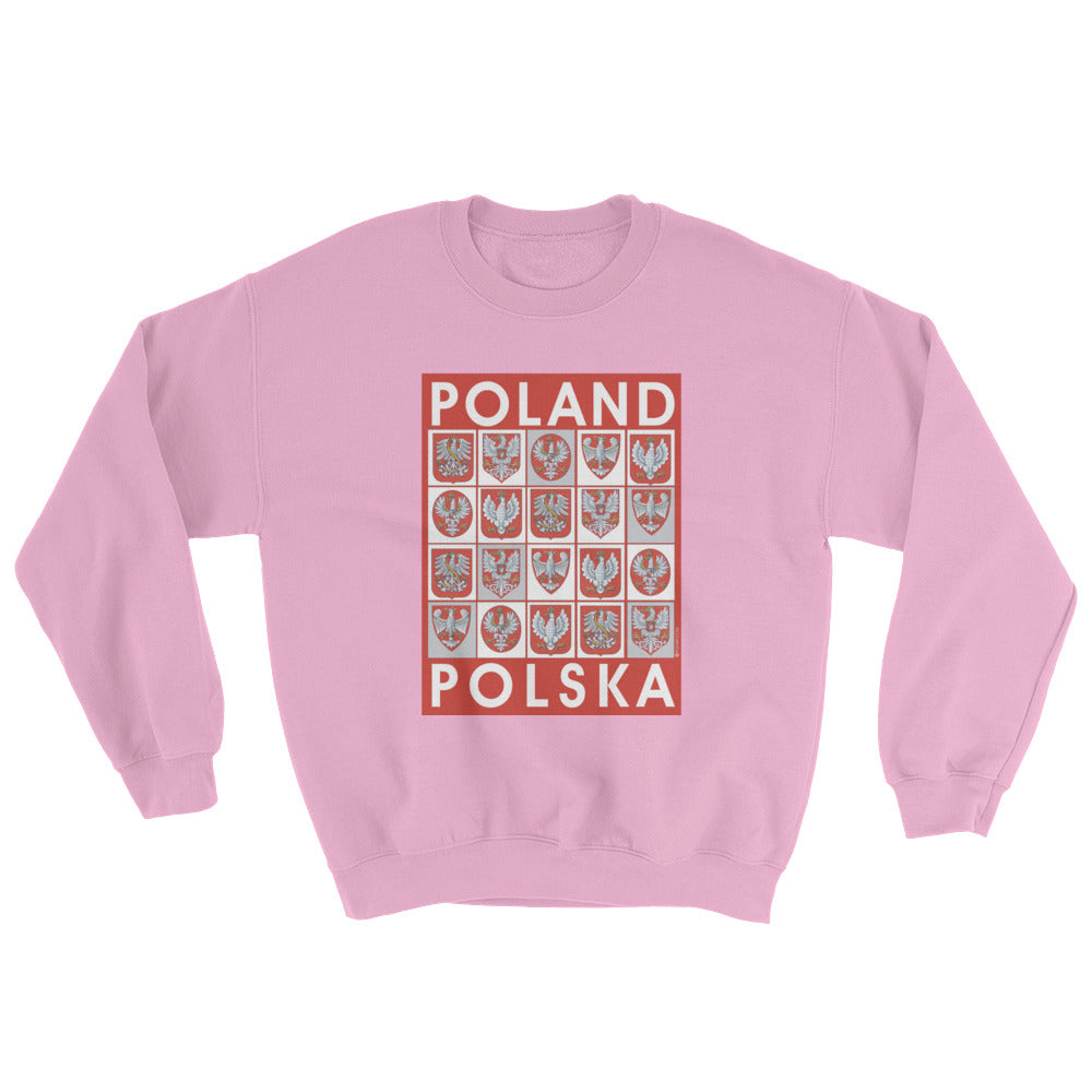 Poland Coat-of-Arms Crew Neck Sweatshirt