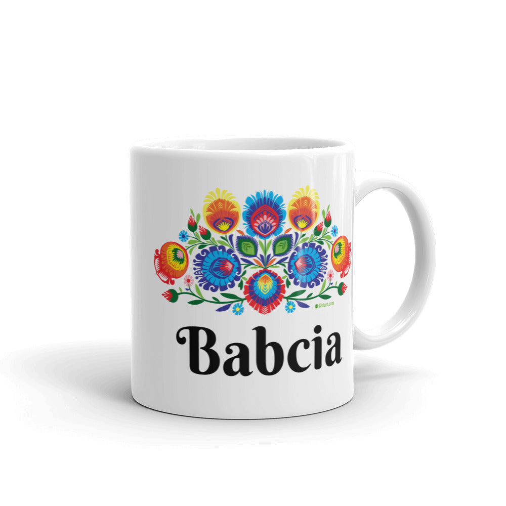 Babcia Wycinanki Mug