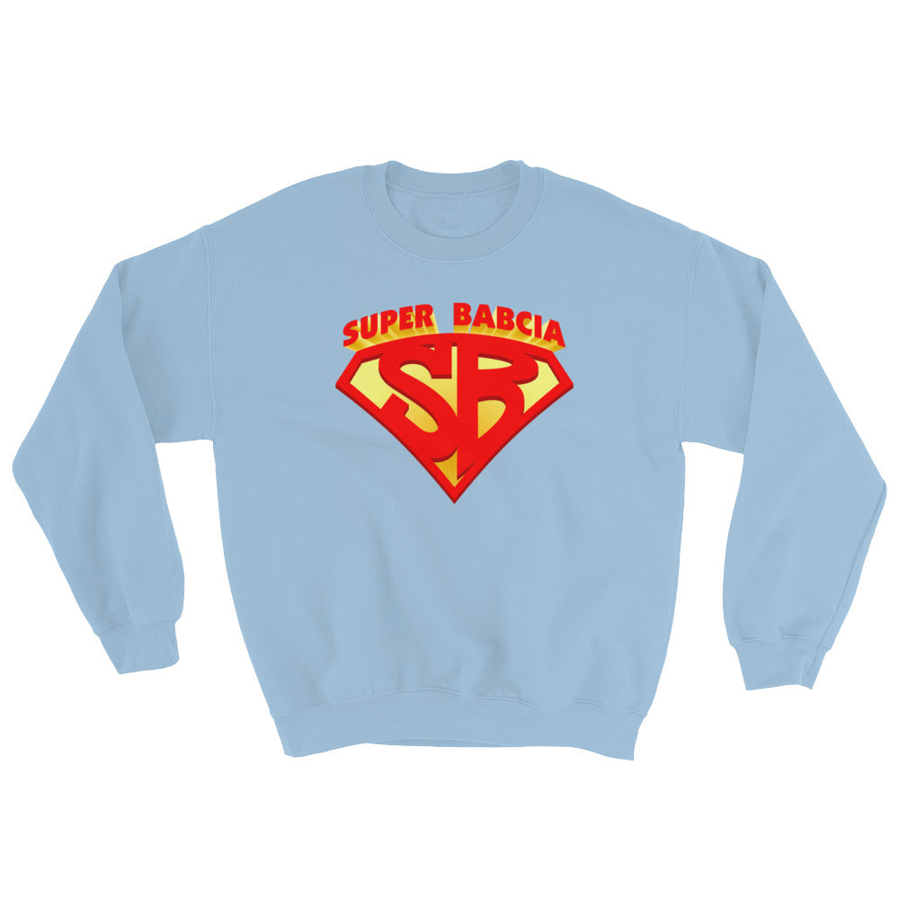 Super Babcia Crew Neck Sweatshirt