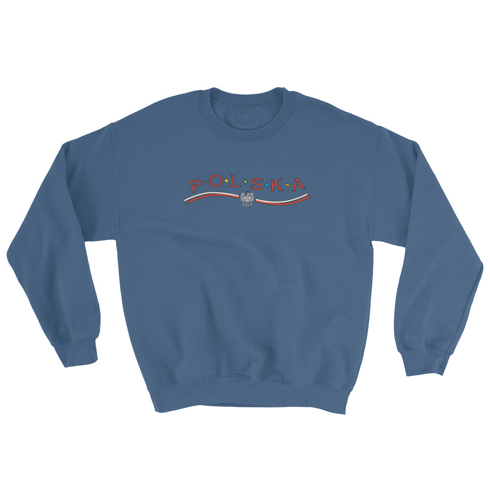 Polska Wave Crew Neck Sweatshirt