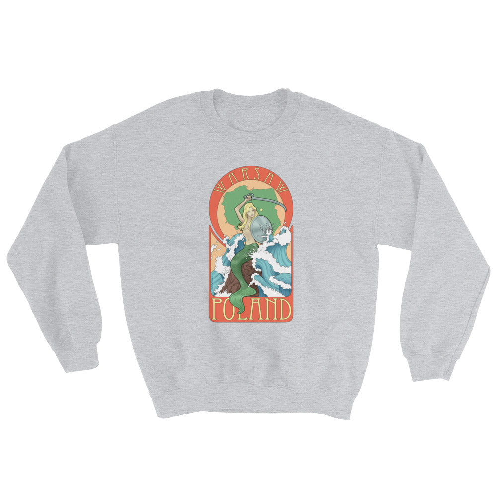Warsaw Mermaid Crew Neck Sweatshirt