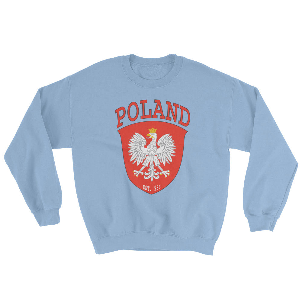 Poland Est. 966 Crew Neck Sweatshirt