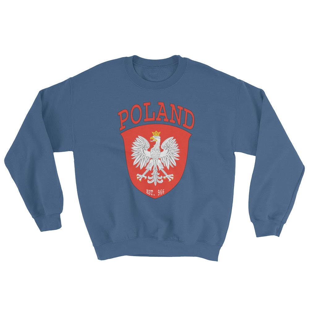 Poland Est. 966 Crew Neck Sweatshirt