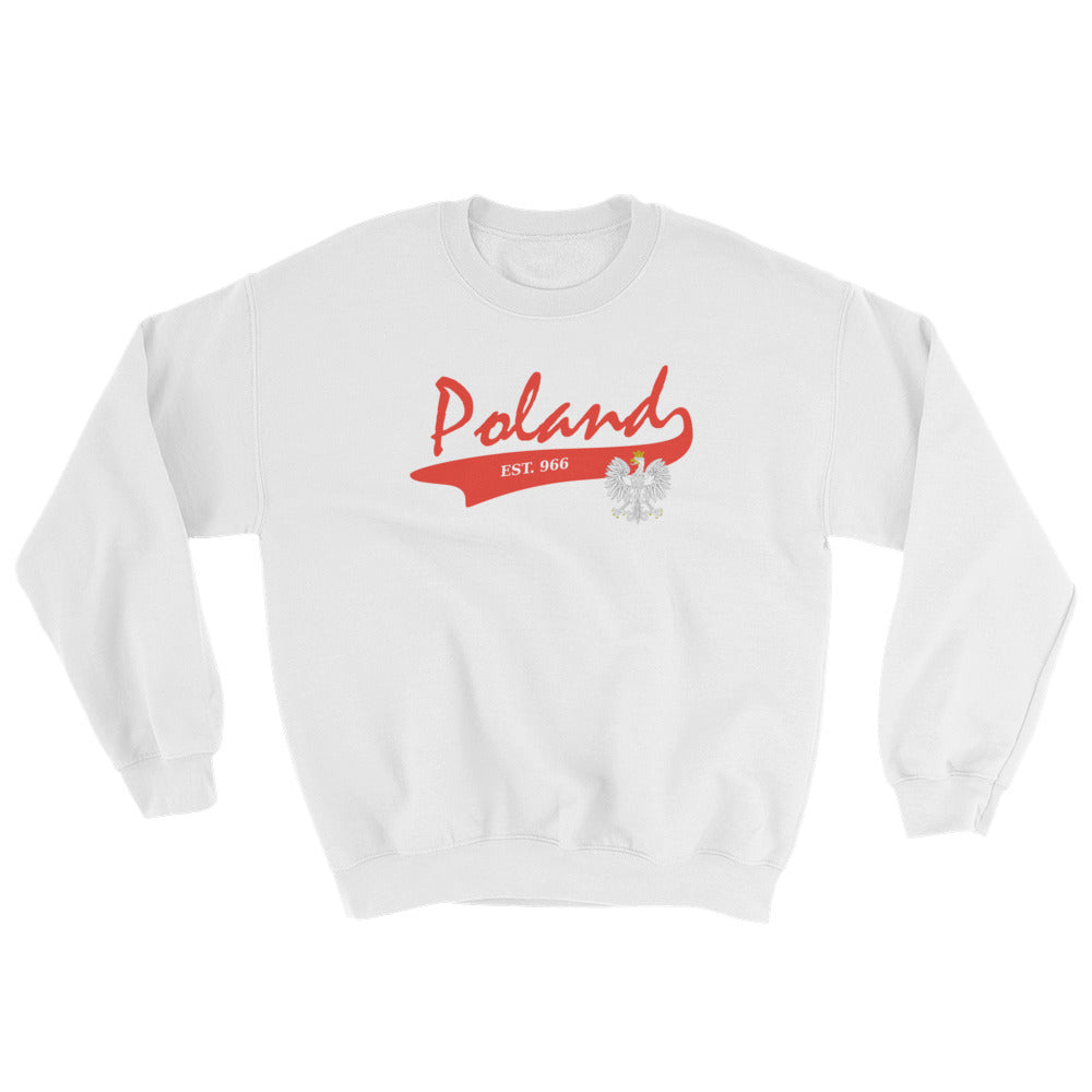 Poland College Crew Neck Sweatshirt