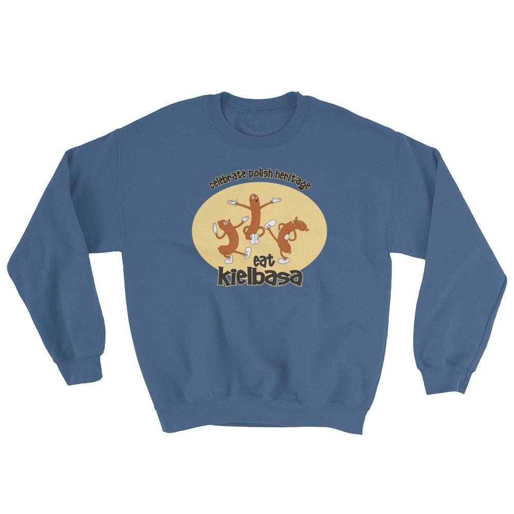Eat Kielbasa Crew Neck Sweatshirt