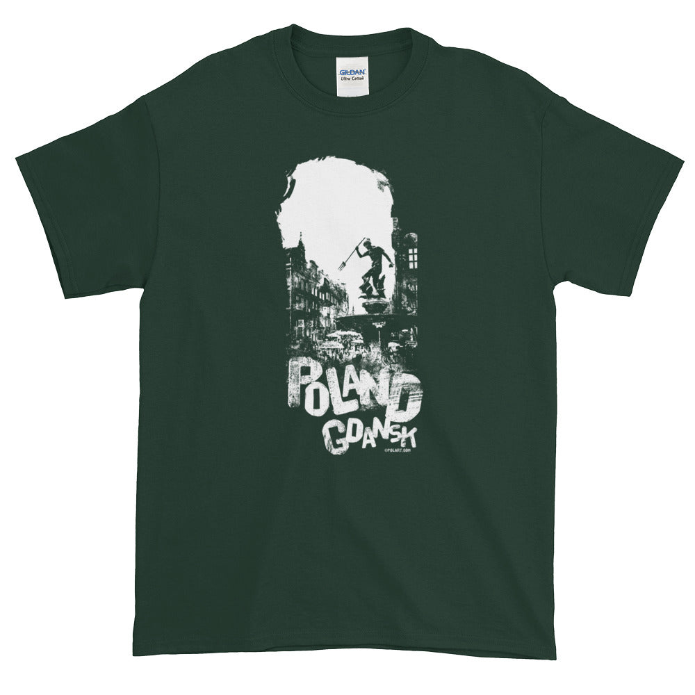 Gdansk, Poland Dark Short-Sleeve T-Shirt