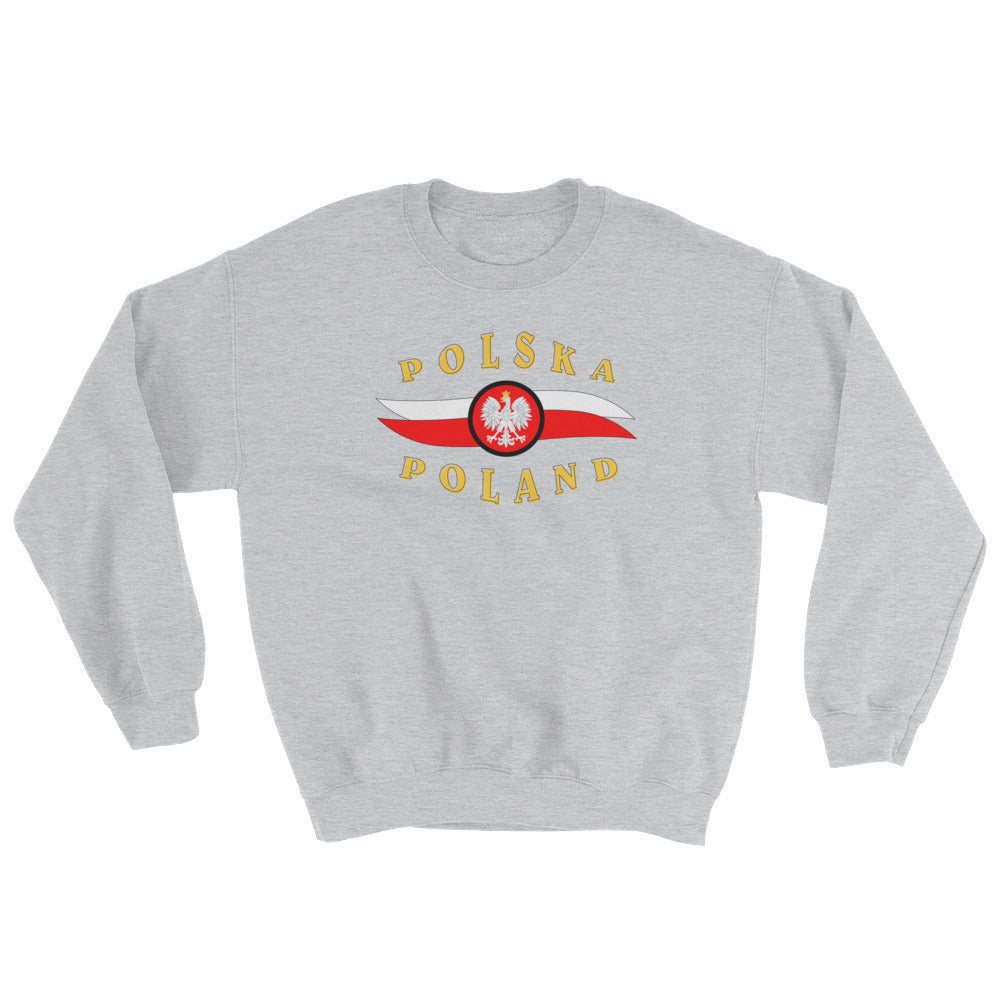 Polska - Poland Crew Neck Sweatshirt